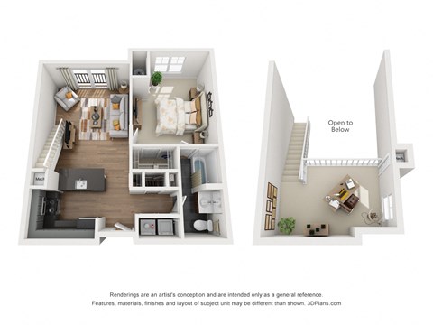 Cabrini Loft | 1 bed - 1 Bath at Riverwalk, Conshohocken, 19428